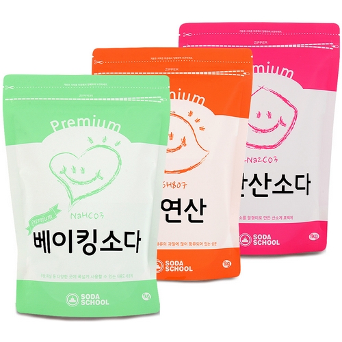 엘엔에스 소다스쿨 프리미엄 3종세트