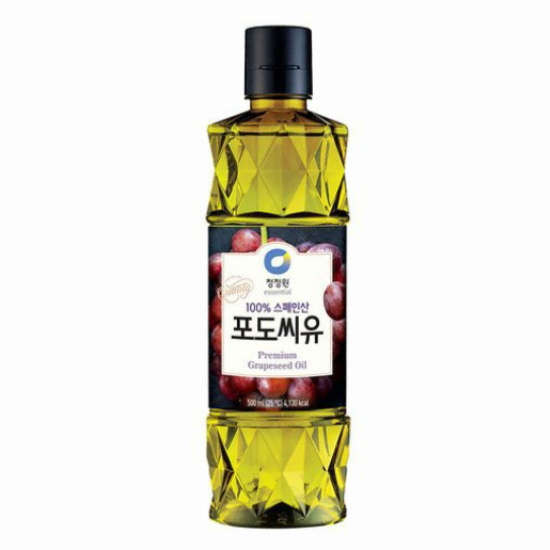 대상 청정원 포도씨유 500ml[10개]