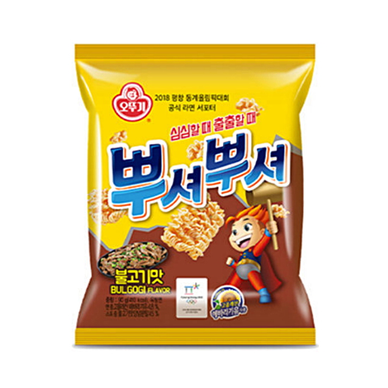 오뚜기 뿌셔뿌셔 불고기맛 90g[10개]