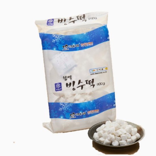 다복솔식품  다복솔 찹쌀 빙수떡 유통기한17년6월21일까지