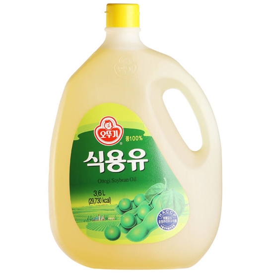  오뚜기 식용유 3.6L [4개]