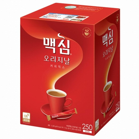 동서식품 카누 오리지날 커피믹스 스틱 250개입