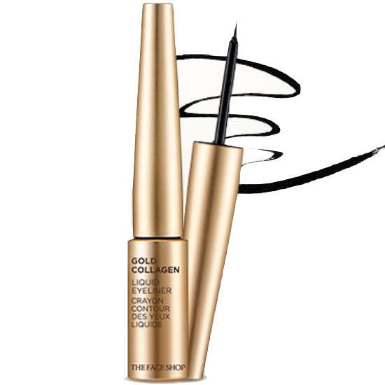 더페이스샵 골드콜라겐 리퀴드 아이라이너