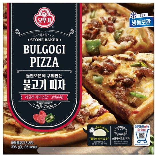 오뚜기  불고기피자 396g