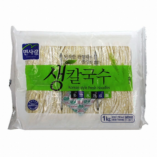 면사랑  생칼국수 1kg