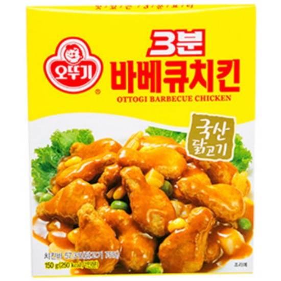 오뚜기  3분 바베큐치킨 150g