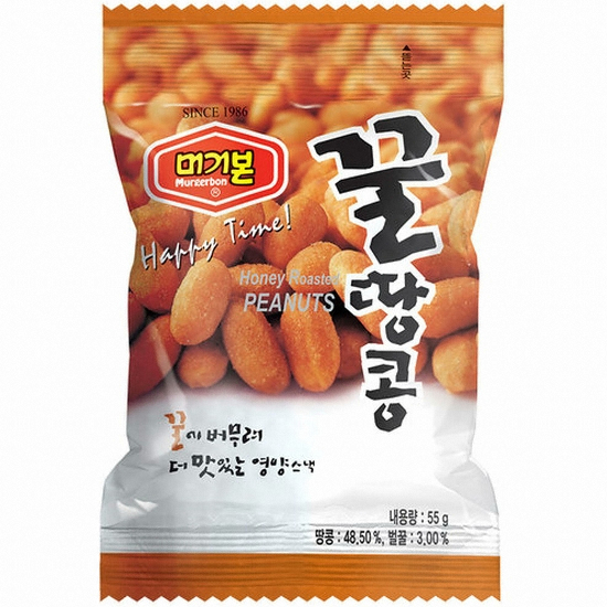 머거본 꿀땅콩 55g [12개]