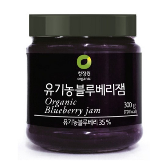 대상 청정원 유기농 블루베리잼 300g[1개]