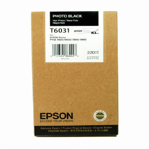 엡손 정품 T6031 (T603100) 포토검정