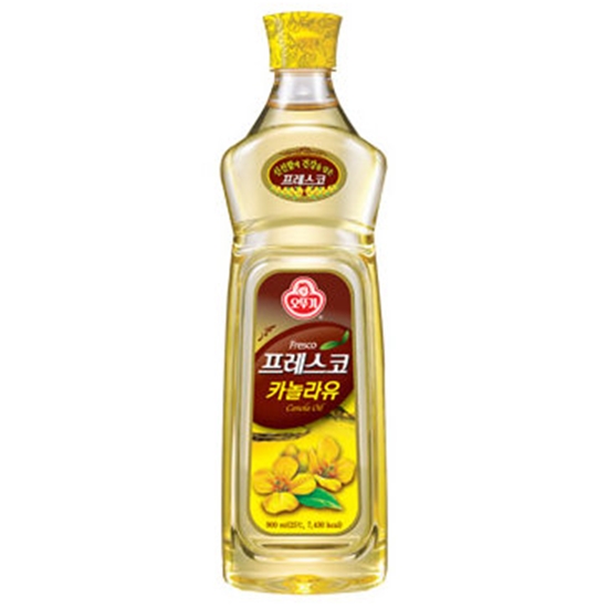 오뚜기 프레스코 카놀라유 900ml[1개]