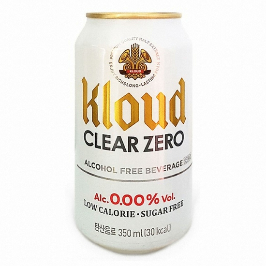 롯데칠성음료 클라우드 클리어 제로 350ml