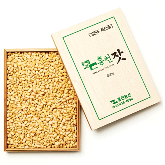 홍천농산 홍천잣 잣 600g[1개]