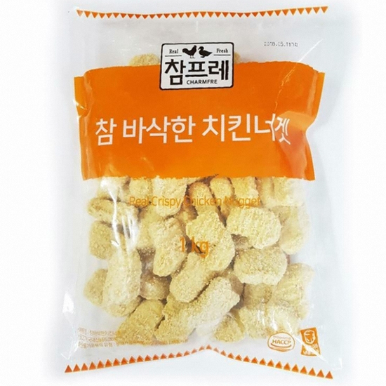 참프레  참 바삭한 치킨너겟 1kg