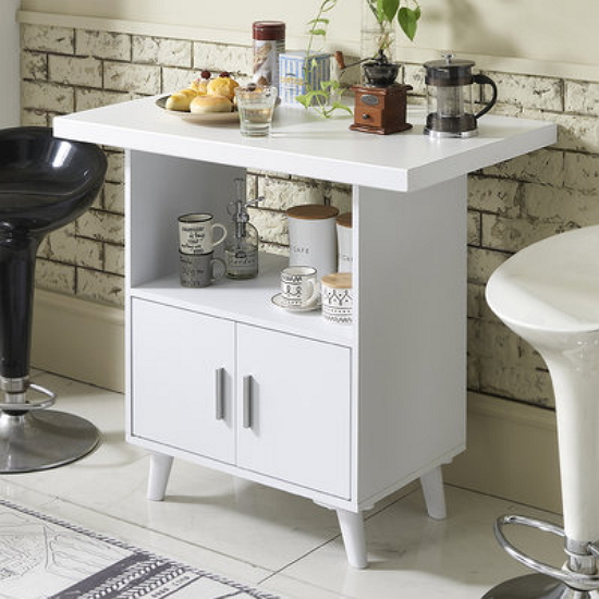 유니크가구 솔로 미니 아일랜드식탁 800