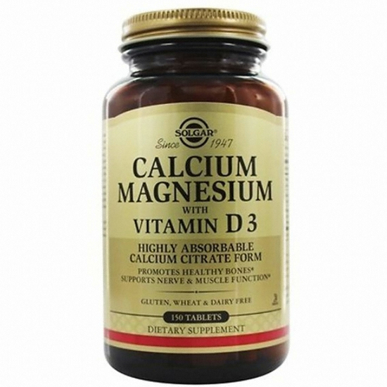 솔가 칼슘 마그네슘 위드 비타민 D3 150캡슐