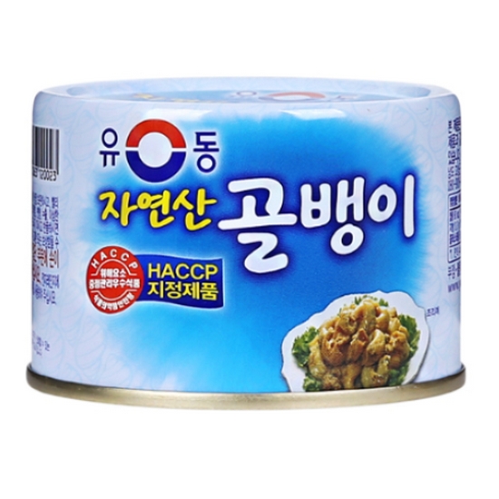 유성물산교역 유동 자연산 골뱅이 140g [6개]