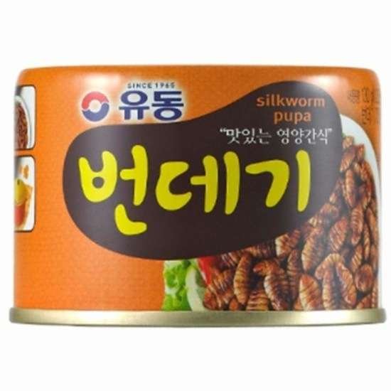 유성물산교역 유동 번데기 130g