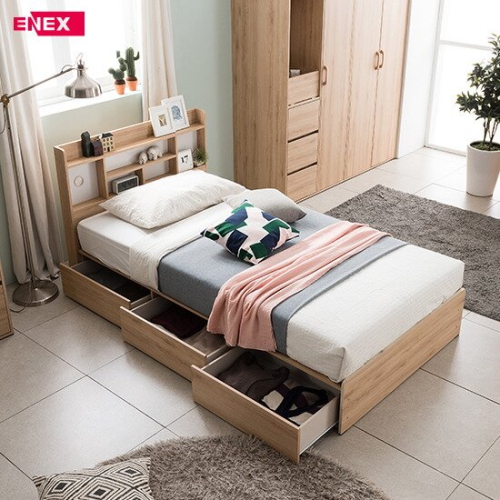 에넥스 ENNEE 메종 수납형 침대 SS