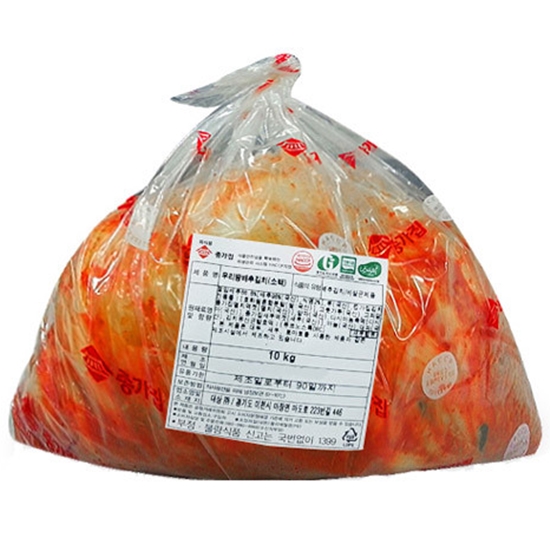 대상 종가 우리땅 배추김치 소백 10kg