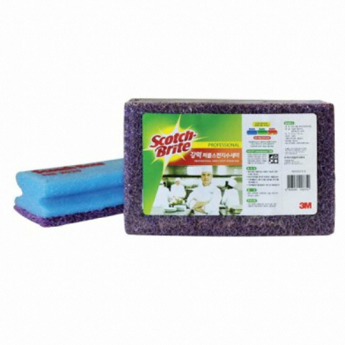 3M 스카치브라이트 강력 퍼플 수세미