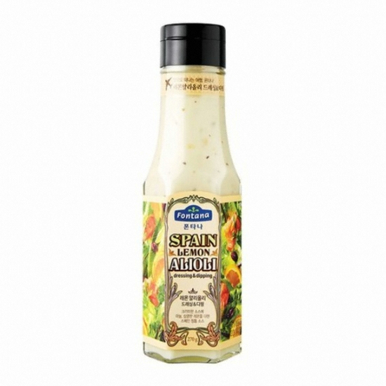 폰타나 스페인 레몬 알리올리 드레싱 270g