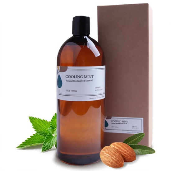 아로마랩 쿨링민트 바디오일 1000ml