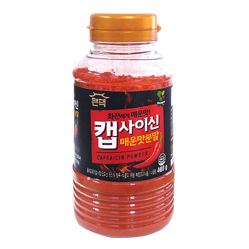  청우식품 캡사이신 매운맛 분말 400g [1개]