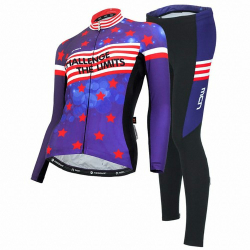 MCN  슈팅스타 여성 세트(긴팔져지+9부패드바지)