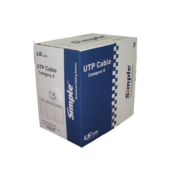 LS전선 CAT.6 UTP 랜케이블 박스 [블루, 300m]