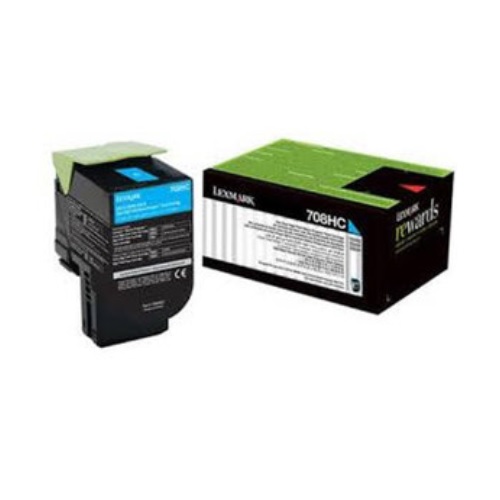 Lexmark  정품 70C8HCE 파랑