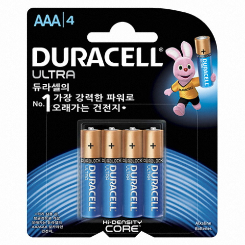 듀라셀  울트라 알카라인 AAA