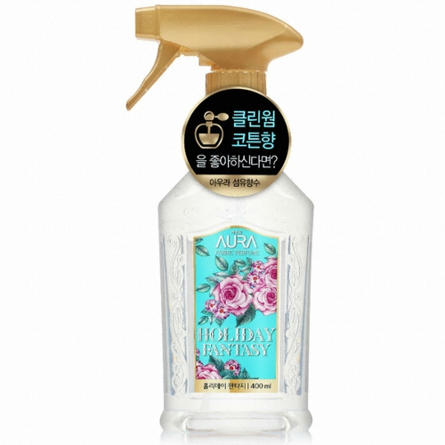 아우라 퍼퓸 섬유탈취제 홀리데이 판타지 400ml