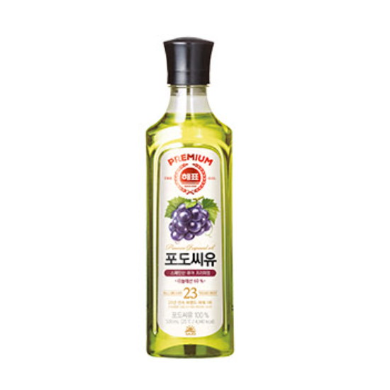  해표 포도씨유 500ml [3개]