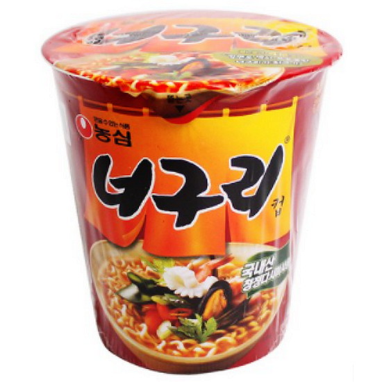 농심  너구리 62g