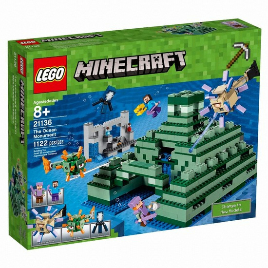 레고  마인크래프트 바다의 유적 (21136)