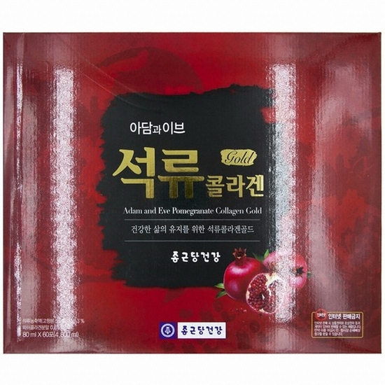  종근당건강 아담과이브 석류콜라겐 골드 80ml 60포[1개]