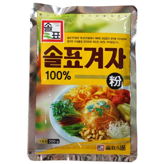 솔표식품 겨자분 200g