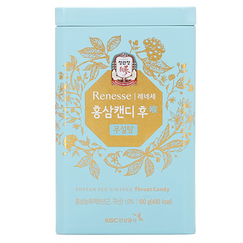  정관장 레네세 무설탕 홍삼캔디 후(喉) 160g [1개]