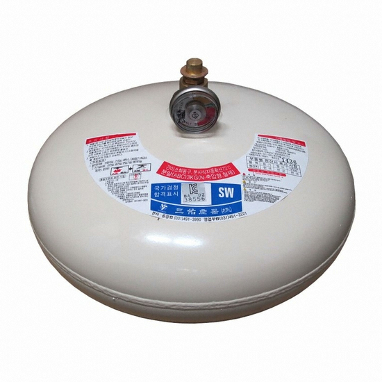 삼우산기  자동확산 소화기 3kg