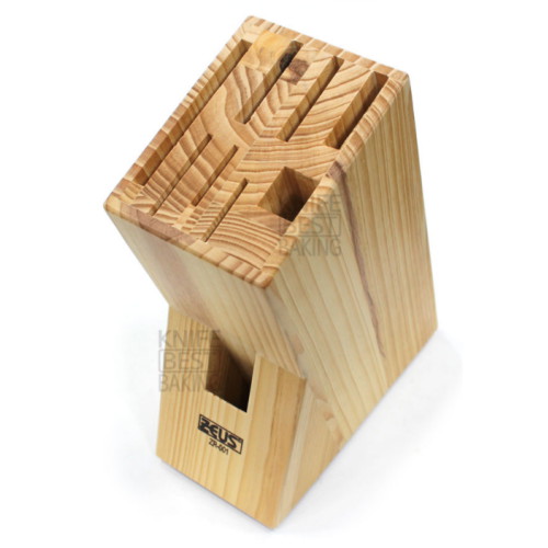 제우스원목칼블럭/소나무칼집/나무보관집/원목칼꽂이