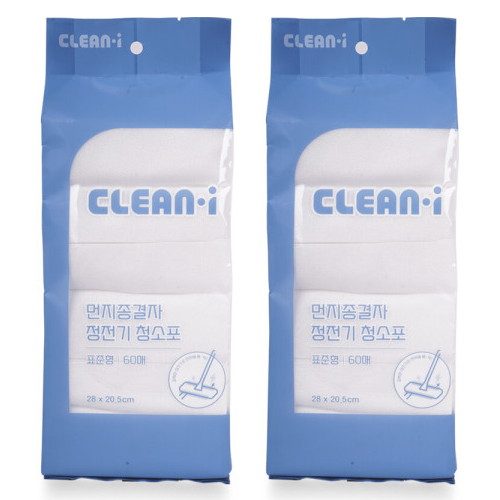 크린아이  미세먼지용 청소기 리필 60매