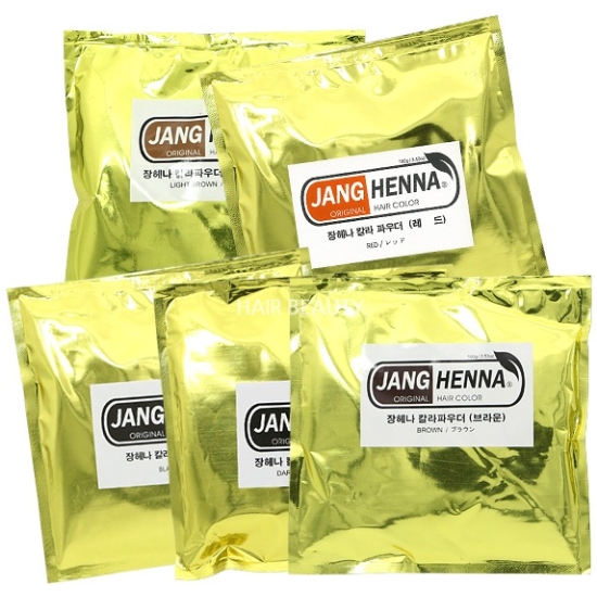 장헤나 컬러 파우더 100g