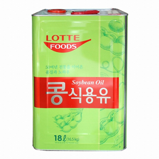 롯데푸드 콩식용유 18L