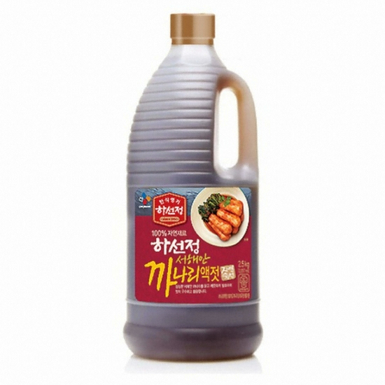 CJ제일제당 하선정 서해안 까나리액젓 2.5kg