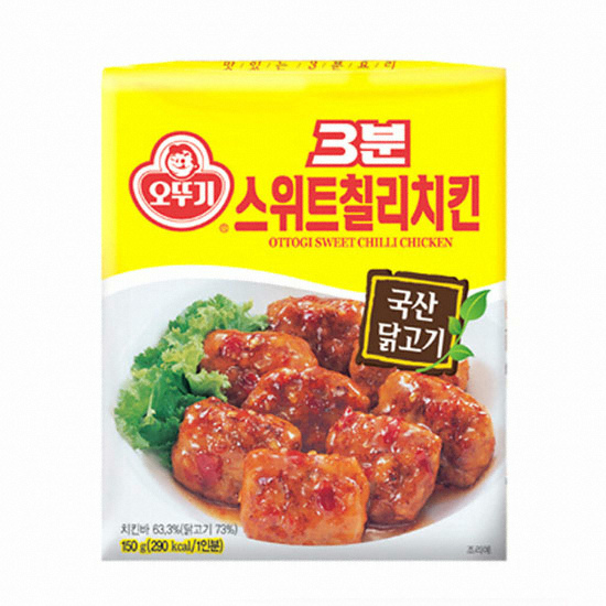 오뚜기  3분 스위트칠리 치킨 150g