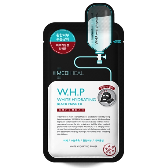 메디힐 WHP 미백수분 블랙 마스크 EX