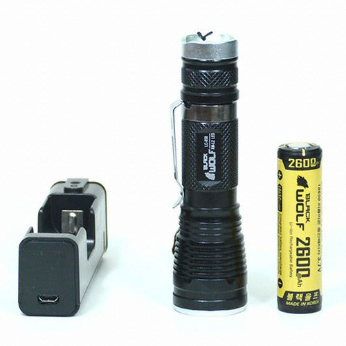 스나이퍼코리아 블랙울프 LC-858 L2 세트 (배터리+충전기)