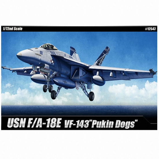아카데미과학  1/72 미해군 F/A-18E VMFA-143 푸킨독스