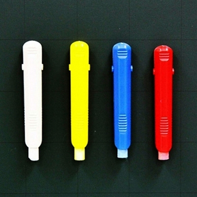 상보칠판 집게형 자석 분필홀더