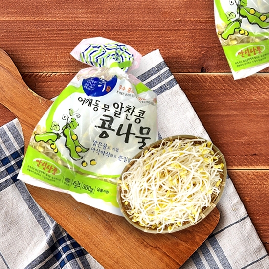 어깨동무 알찬콩 콩나물 300G